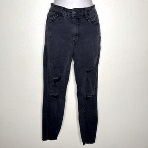 Ripped Black Skinny Jeans Size 3